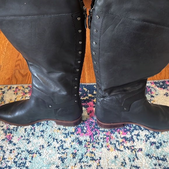 Franco Sarto Black Boots - Picture 5 of 8